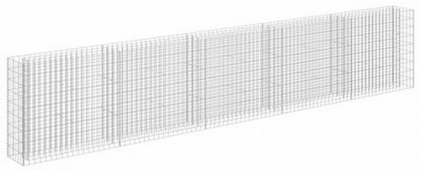 vidaXL Gabion Raised Bed Galvanized Steel (145647) vidaXL Gabion Raised Bed Galvanized Steel (145647)