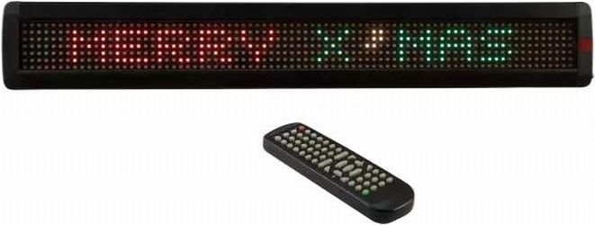 Eurolite ESN 7 x 80 USB LAN LED scrolling display Eurolite ESN 7 x 80 USB LAN LED scrolling display