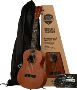 Kala Learn To Play Ukulele Baritone Starter Kit Kala Learn To Play Ukulele Baritone Starter Kit