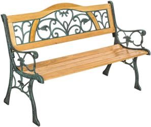 tectake Garden Bench Kathi 2-Seater tectake Garden Bench Kathi 2-Seater
