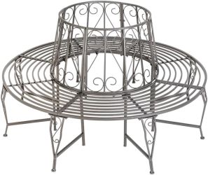 tectake Tree bench Enyd tectake Tree bench Enyd