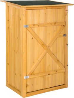 tectake Garden cabinet Taman with flat roof tectake Garden cabinet Taman with flat roof