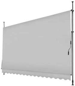 tectake Clamp awning 400 x 180 cm tectake Clamp awning 400 x 180 cm