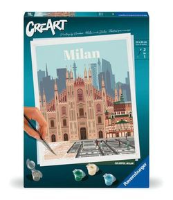 Ravensburger CreArt Colorful Milan Ravensburger CreArt Colorful Milan