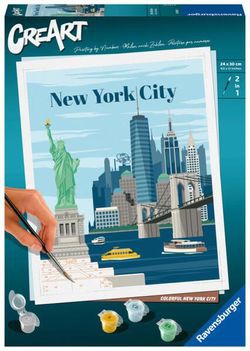 Ravensburger CreArt Colorful New York City Ravensburger CreArt Colorful New York City