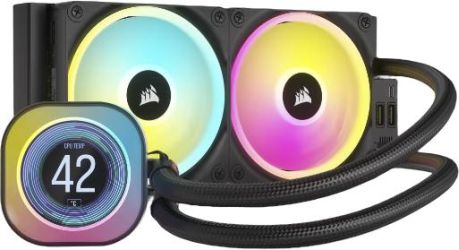 Corsair iCUE LINK H100i LCD RGB Corsair iCUE LINK H100i LCD RGB