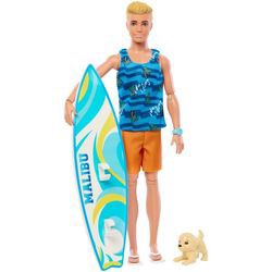 Mattel Barbie Ken Surfer Doll and Accessory (HPT50) Mattel Barbie Ken Surfer Doll and Accessory (HPT50)