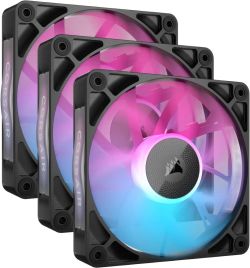 Corsair iCUE LINK RX120 RGB PWM Fan Triple Starter Kit Corsair iCUE LINK RX120 RGB PWM Fan Triple Starter Kit