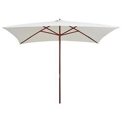 vidaXL Parasol 200 x 300 cm wooden pole vidaXL Parasol 200 x 300 cm wooden pole