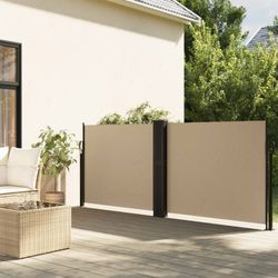 vidaXL Retractable Side Awning 140 x 600 cm (31799) vidaXL Retractable Side Awning 140 x 600 cm (31799)