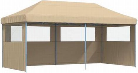 vidaXL Foldable Pop-Up Party Tent with 3 Side Panels (4004943) vidaXL Foldable Pop-Up Party Tent with 3 Side Panels (4004943)