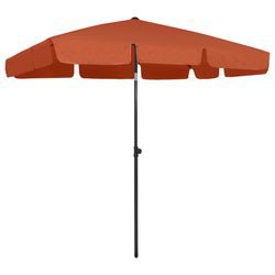 vidaXL Beach umbrella 200 x 125 cm vidaXL Beach umbrella 200 x 125 cm
