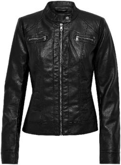 Only Zipper Faux Leather Jacket Women (15081400) Only Zipper Faux Leather Jacket Women (15081400)