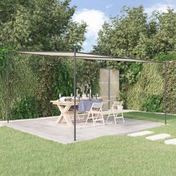 vidaXL Pavilion Fabric and Steel 4 x 4 m 180 g/m² vidaXL Pavilion Fabric and Steel 4 x 4 m 180 g/m²