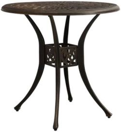 vidaXL Garden table aluminum cast round 78 x 78 x 72 cm vidaXL Garden table aluminum cast round 78 x 78 x 72 cm