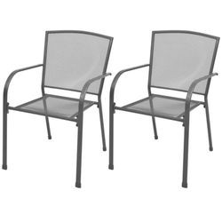vidaXL Stackable low-back chair vidaXL Stackable low-back chair