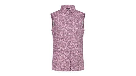 CMP Women's sleeveless shirt with floral pattern CMP Women's sleeveless shirt with floral pattern