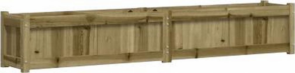 vidaXL Planter Pine Wood Impregnated 180 x 31 x 31 cm vidaXL Planter Pine Wood Impregnated 180 x 31 x 31 cm