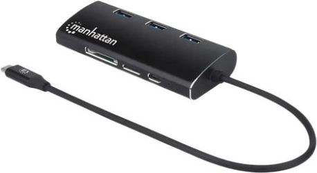 Manhattan USB 3.2 Gen 1 USB-C Multiport Adapter (152440) Manhattan USB 3.2 Gen 1 USB-C Multiport Adapter (152440)