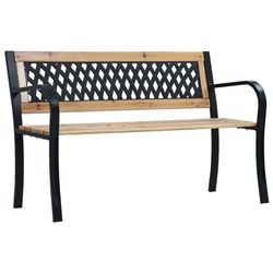 vidaXL Wooden garden bench 120 cm (47944) vidaXL Wooden garden bench 120 cm (47944)