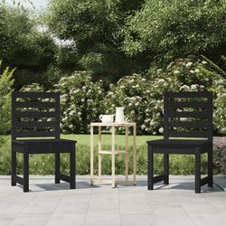 vidaXL Garden chair solid pine wood 50 x 48 x 91.5 cm vidaXL Garden chair solid pine wood 50 x 48 x 91.5 cm