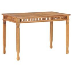 vidaXL Garden dining table solid wood teak 120 cm (49385) vidaXL Garden dining table solid wood teak 120 cm (49385)