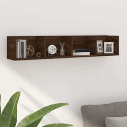 vidaXL CD wall shelf 100 x 18 x 18 cm (826619) vidaXL CD wall shelf 100 x 18 x 18 cm (826619)