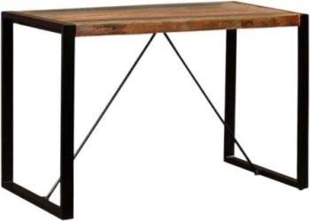 vidaXL Dining table reclaimed solid wood 120 cm (243998) vidaXL Dining table reclaimed solid wood 120 cm (243998)