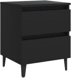 vidaXL Bedside table with 2 drawers (805871) vidaXL Bedside table with 2 drawers (805871)