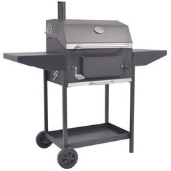 vidaXL Charcoal Grill Smoker with Shelf (43048) vidaXL Charcoal Grill Smoker with Shelf (43048)