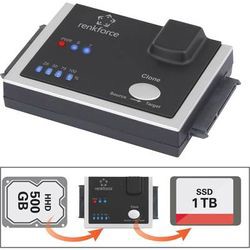 Renkforce Single-bay SATA Hard Drive Duplicator Station (RF-3390044) Renkforce Single-bay SATA Hard Drive Duplicator Station (RF-3390044)