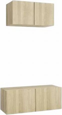 vidaXL 2-piece TV cabinet set (3079015) vidaXL 2-piece TV cabinet set (3079015)