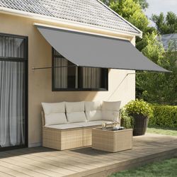 vidaXL Retractable Awning 300 x 150 cm (368754) vidaXL Retractable Awning 300 x 150 cm (368754)