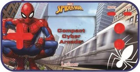Lexibook Spider-Man Compact II Cyber Arcade Game Console Lexibook Spider-Man Compact II Cyber Arcade Game Console