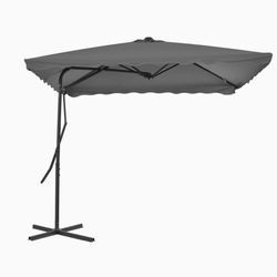 vidaXL Parasol with steel mast 250 x 250 cm vidaXL Parasol with steel mast 250 x 250 cm
