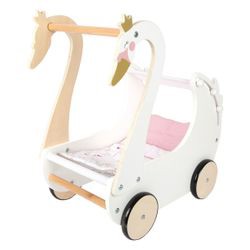 Small Foot Doll Pram Swan (12283) Small Foot Doll Pram Swan (12283)