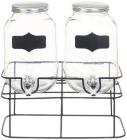 vidaXL Drink dispenser with stand (50830) vidaXL Drink dispenser with stand (50830)