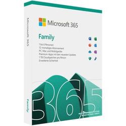Microsoft 365 Family (6 User, 1 Year) Microsoft 365 Family (6 User, 1 Year)
