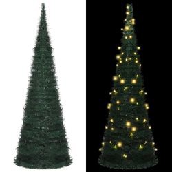 vidaXL Artificial pop-up Christmas tree 210 cm (321525) vidaXL Artificial pop-up Christmas tree 210 cm (321525)