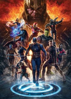 Komar Photo wallpaper Avengers vs Thanos Komar Photo wallpaper Avengers vs Thanos