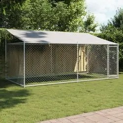 vidaXL Dog kennel 6 x 2 x 2 m (3209569) vidaXL Dog kennel 6 x 2 x 2 m (3209569)
