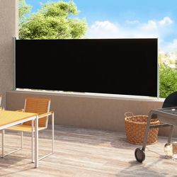 vidaXL Retractable Side Awning 200 x 500 cm vidaXL Retractable Side Awning 200 x 500 cm