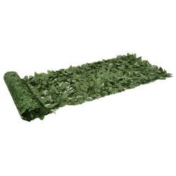 vidaXL Balcony privacy screen with leaves 200x75 cm vidaXL Balcony privacy screen with leaves 200x75 cm