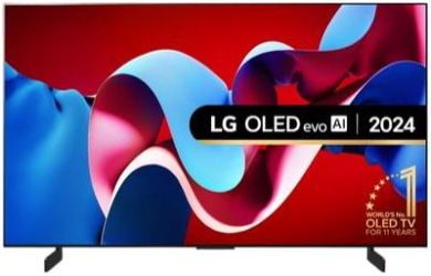 LG 42" OLED evo AI C4 4K Smart TV OLED42C44LA LG 42" OLED evo AI C4 4K Smart TV OLED42C44LA