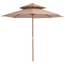 vidaXL Double-deck sunshade 270 cm vidaXL Double-deck sunshade 270 cm