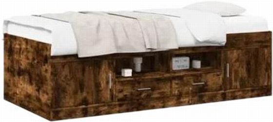 vidaXL Daybed with Drawers without Mattress 100 x 200 cm (3280241) vidaXL Daybed with Drawers without Mattress 100 x 200 cm (3280241)