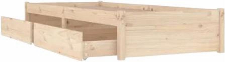 vidaXL Bed with drawer 90 x 190 cm vidaXL Bed with drawer 90 x 190 cm