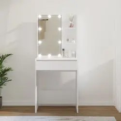 vidaXL Dressing table with LED 60 x 40 x 140 cm vidaXL Dressing table with LED 60 x 40 x 140 cm