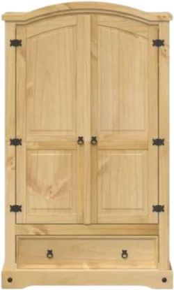 vidaXL Wardrobe Corona 101 x 52 x 170 cm (4005662) vidaXL Wardrobe Corona 101 x 52 x 170 cm (4005662)