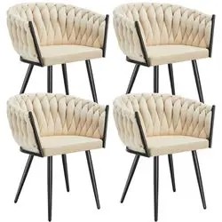 tectake Astano dining chair set of 4 tectake Astano dining chair set of 4